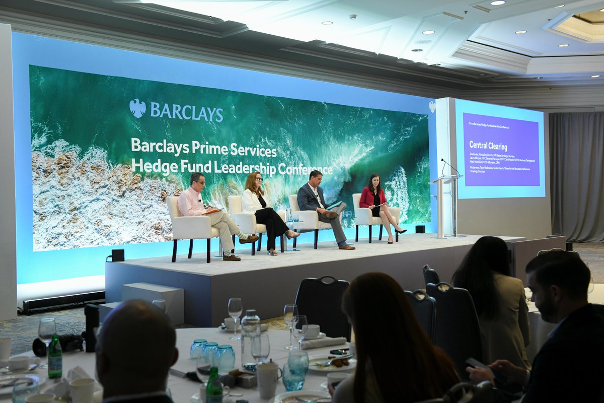 Thanks to everyone who attended our #BarcHedgeFund Prime Services Conference. The thought leadership shared was top-notch as was the networking and the event programming.