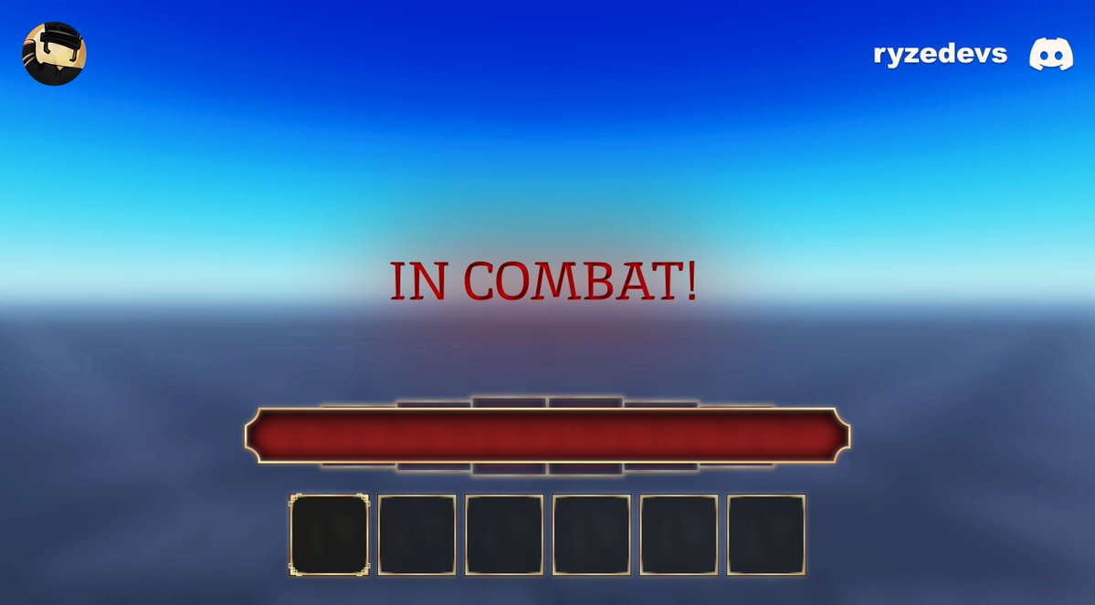 🎯 Semi Fantasy Hud UI. 📌 A semi fantasy UI including: hotbar + healthbar I recently made for a battlegrounds game! 🏆 #ROBLOX | #RobloxDev | #robloxart | #RobloxUGC | #FreeRobux | #robuxgiveaway | #robuxgws | #robloxui | #RobloxDesigner | #free | #Giveaways | #uidesign