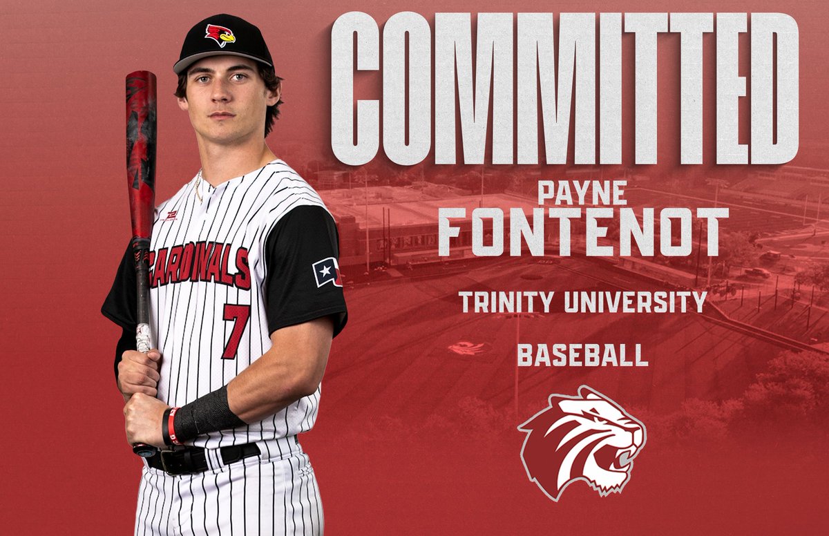 Congratulations to Payne Fontenot for signing with Trinity University to play baseball!