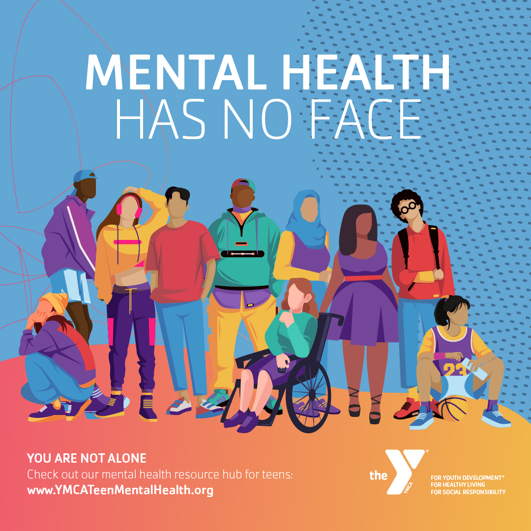 The challenges of being young, a person of color, or a part of the LGBTQ+ community create a higher risk for mental health struggles. Visit the YMCA’s Teen Mental Health Resource Hub for support ncymcas.org/YMCATeenMental… #TeenMentalHealth #MentalHealthHasNoFace #MentalHealthMatters