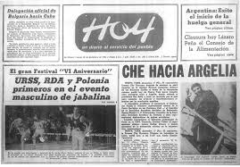 El 16 de mayo de 1938, se publicó el primer número del periódico Noticias de Hoy, que fuera editado por el Partido Socialista Popular. #CubaViveSuHistoria