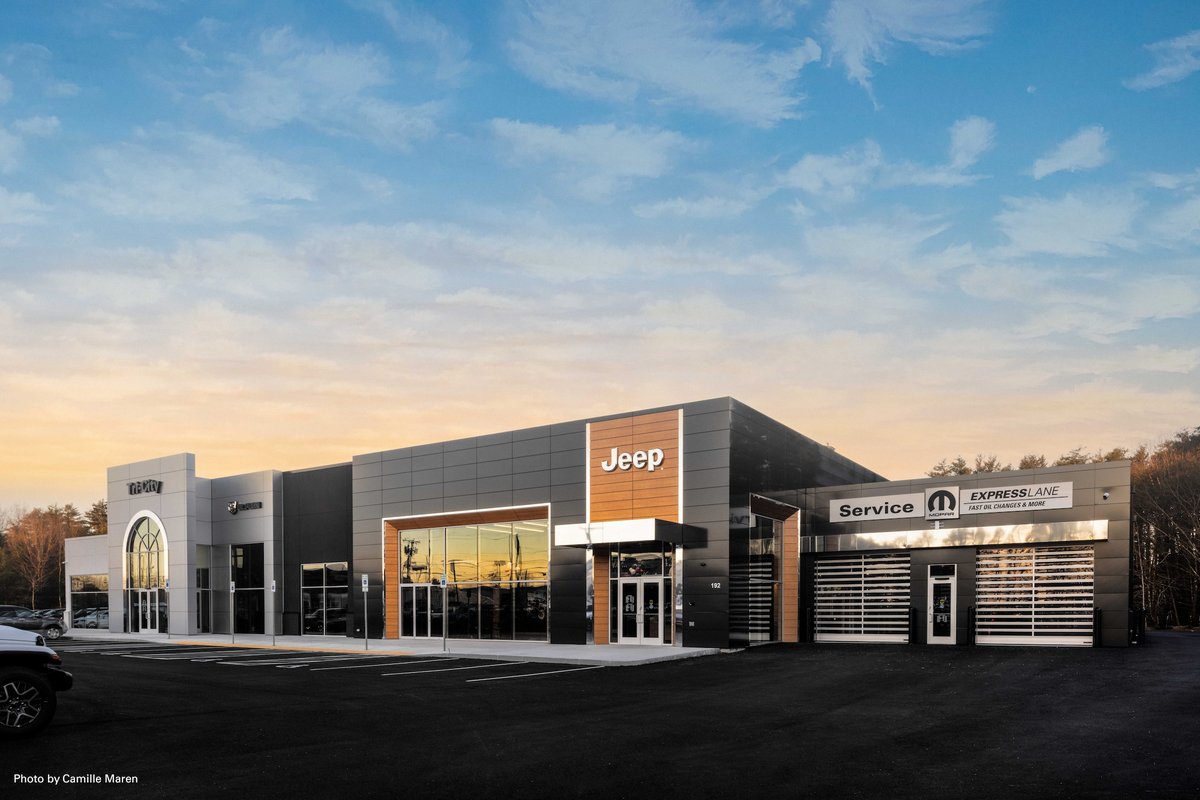 Today's #Featured Story: Connolly Brothers Completes 27,500sf Auto Dealership wp.me/p4tBdc-TrJ #designbuild #HPNews