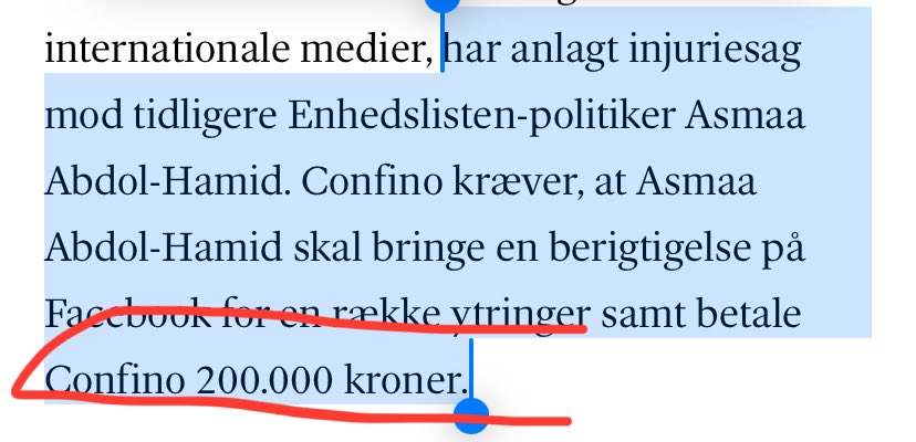 Han (verdens journalist aka Confino) går altså efter penge ⤵️ held og lykke #dkpol #dkmedier @btdk