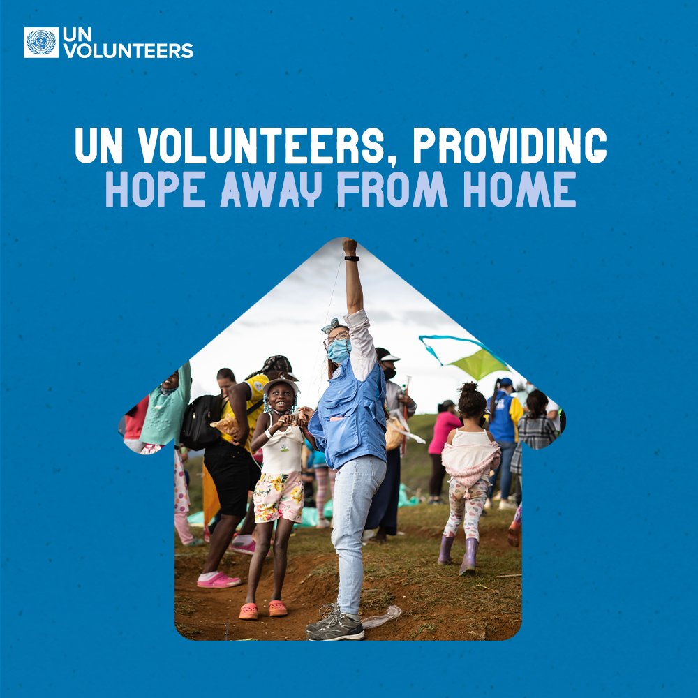 There are over 110 million forcibly displaced persons around the world🏠 The UN Volunteer Refugee special initiative collaborates directly with @Refugees, establishing UNV assignments in their host countries.