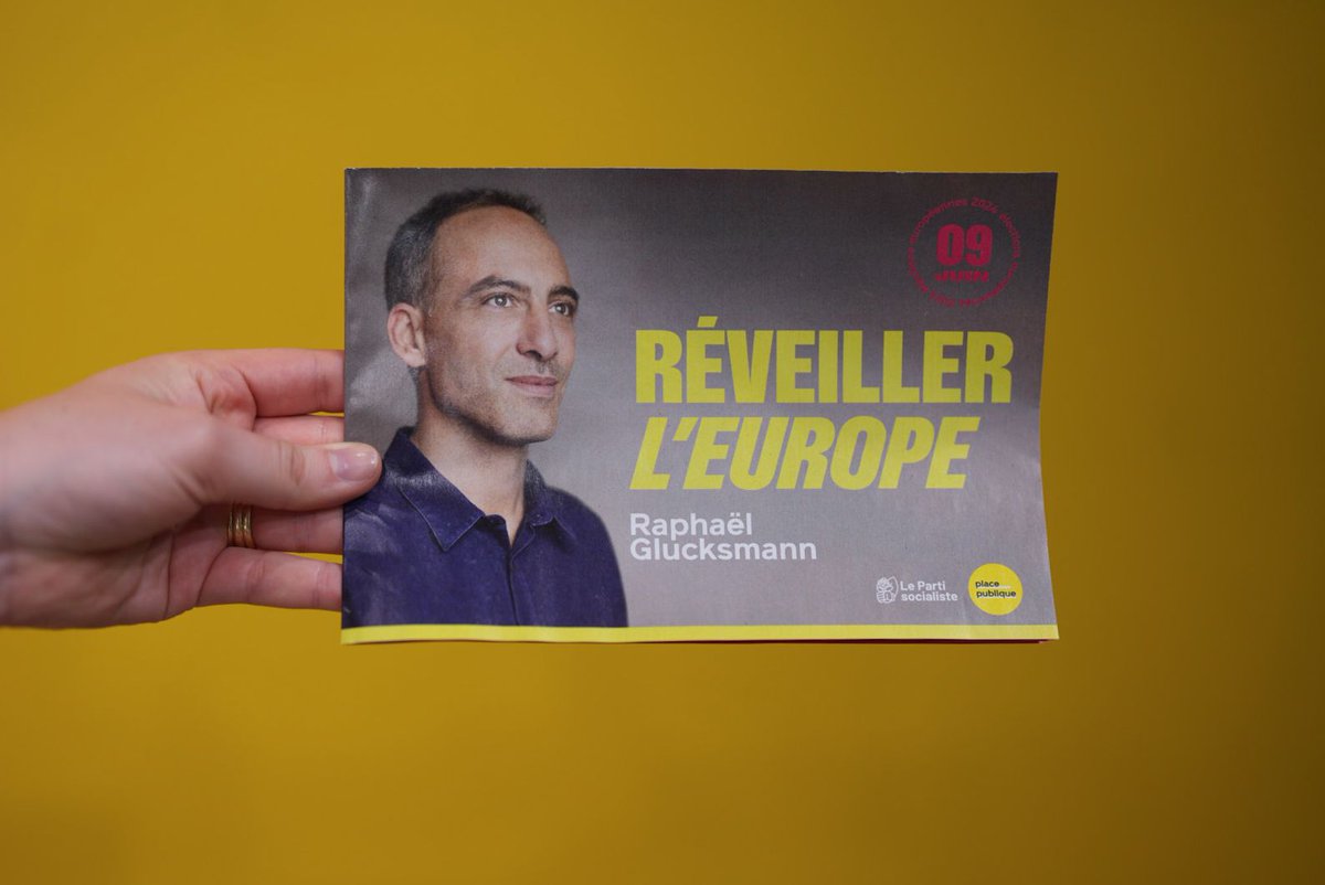 🇪🇺 Découvrez notre programme pour #RéveillerLEurope ! ➡️ glucksmann2024.eu/programme Pour une Europe puissante, écologique, sociale, juste et intègre, rendez-vous le 9 juin ! 📹️Le replay de la conférence de presse : youtube.com/live/YAkWlrBJX…
