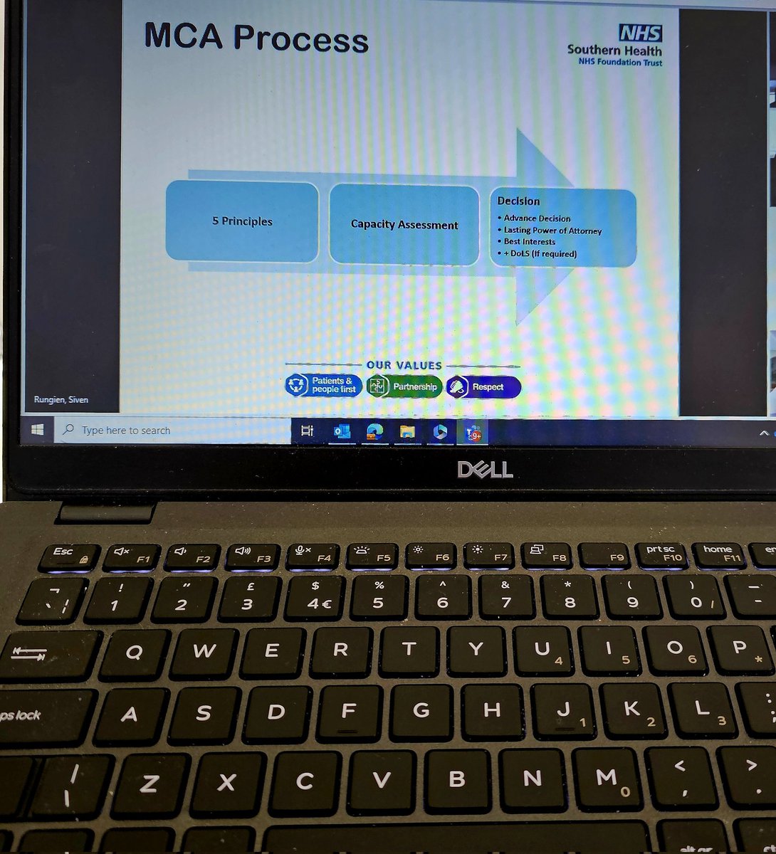 Today we facilitated a very informative session on mentalcapacity #Act (#MCA) aimed at our #primarycare #colleagues. Thank you so much to our MCA Trust lead Siven who kindly delivered this for us. The feedback is overwhelmingly positive. @Southern_NHSFT #LearningDisability