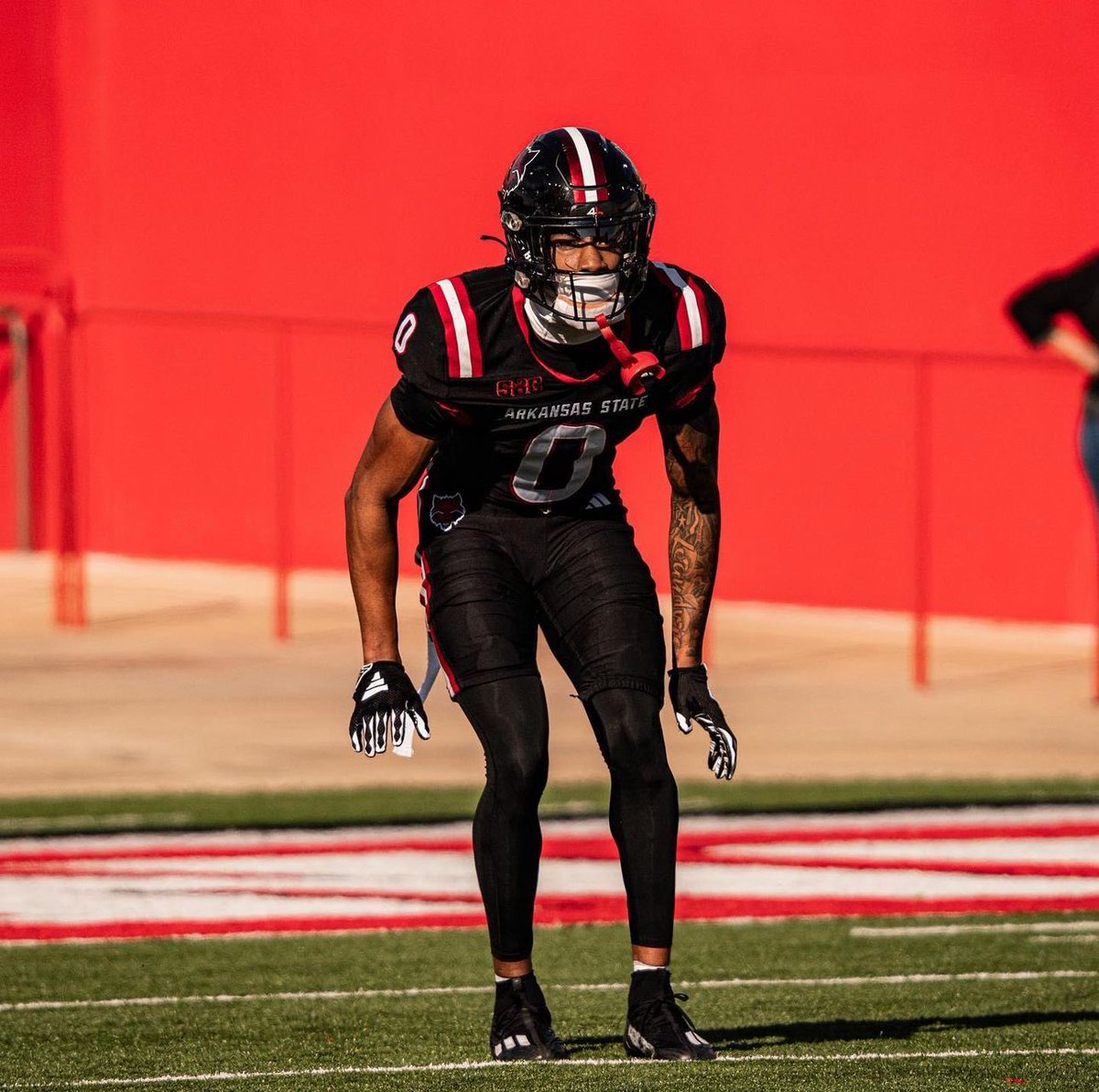 Blessed to earn an offer from Arkansas State University🔴⚫️ #WolvesUp @CoachJayMitch @mnw_fb