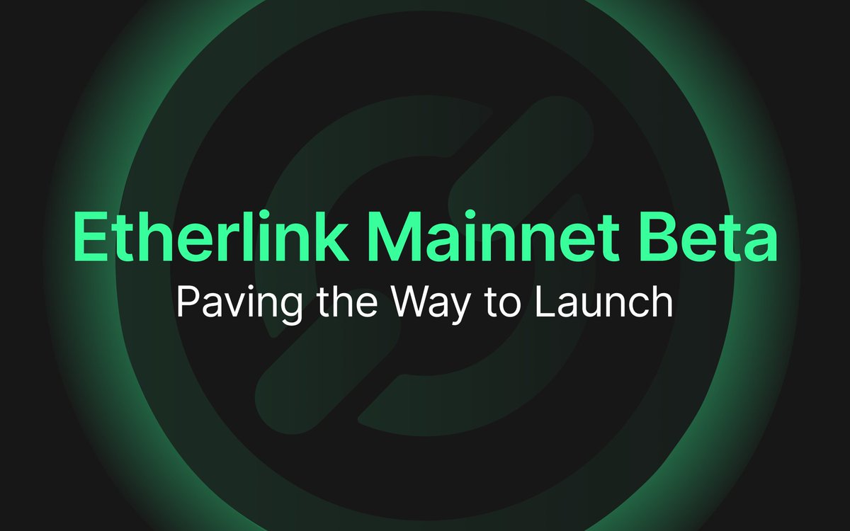 etherlink's tweet image. BIG Milestone! 🚨

Etherlink has now reached its beta stage, the final stage before launch! 👀

Find out more about what this means below 👇

link.medium.com/USjcUIiGCJb