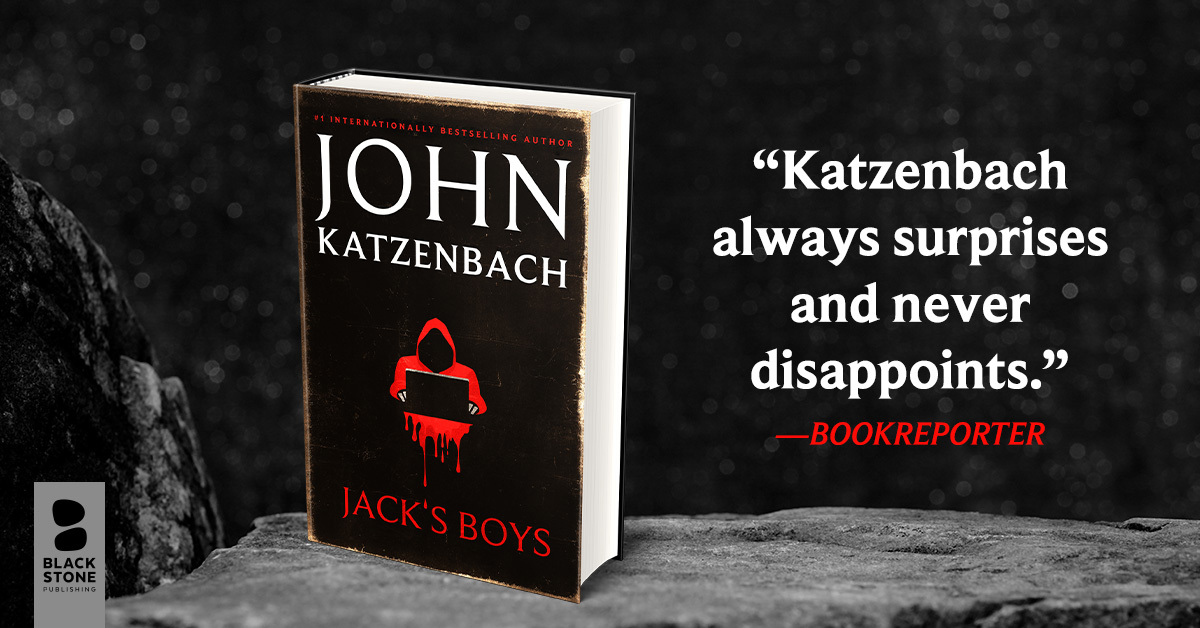 Step into a sinister web haven where 5 killers known as Alpha, Bravo, Charlie, Delta, & Easy pay tribute to #JacktheRipper in #JACKSBOYS by #1 bestselling author #JohnKatzenbach (Pub: 5/28)! AMZ: ow.ly/tyhF50Remkg B&N: ow.ly/oEk050Remkc Apple: ow.ly/E7eZ50Remkf