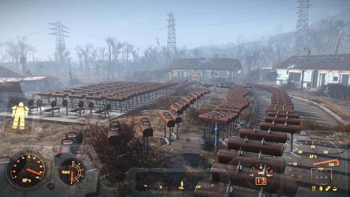Benevolent Leader trophy DONE!!!
I'm so relieved right now because that trophy takes forever to get.

And my settlement wasn't pretty at the end. But now begins the great cleanup, and I can move on with the main story.
#Fallout4 #trophyhunter