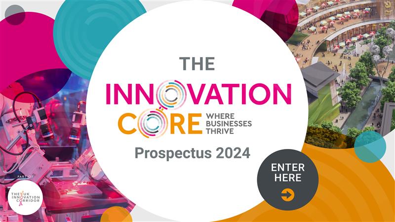 🚨The Innovation Core will launch its 2024 prospectus at #UKREiiF. Topics include: ☑️Why Invest in the Innovation Core? ☑️Highlighted sectors: life sciences, digital and media, advanced manufacturing ☑️Supporting business and innovation ☑️Place-shaping and Connectivity
