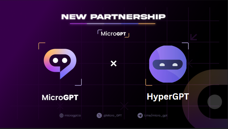 MicroGPT X @HyperGPT We are glad to join HyperGPT in a long term partnership and glad to invite them to our innovator program! HyperGPT is a marketplace for all AI solutions and seamless SDK where you can access integrated AI solutions! #AI #GPT #Gpt4o #microGPT