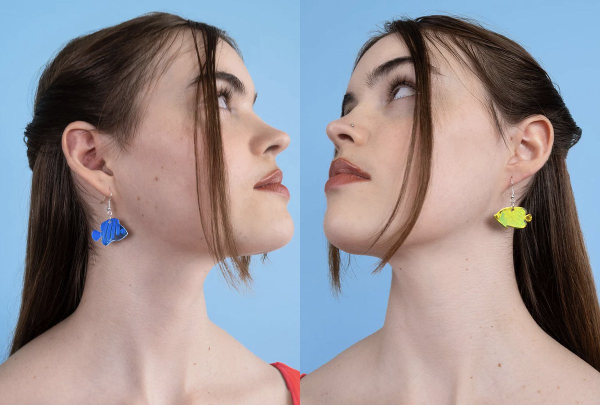 Taking you straight to the tropics, it’s the mismatched Fish Tank Earrings: bit.ly/4akcnOI 🌊