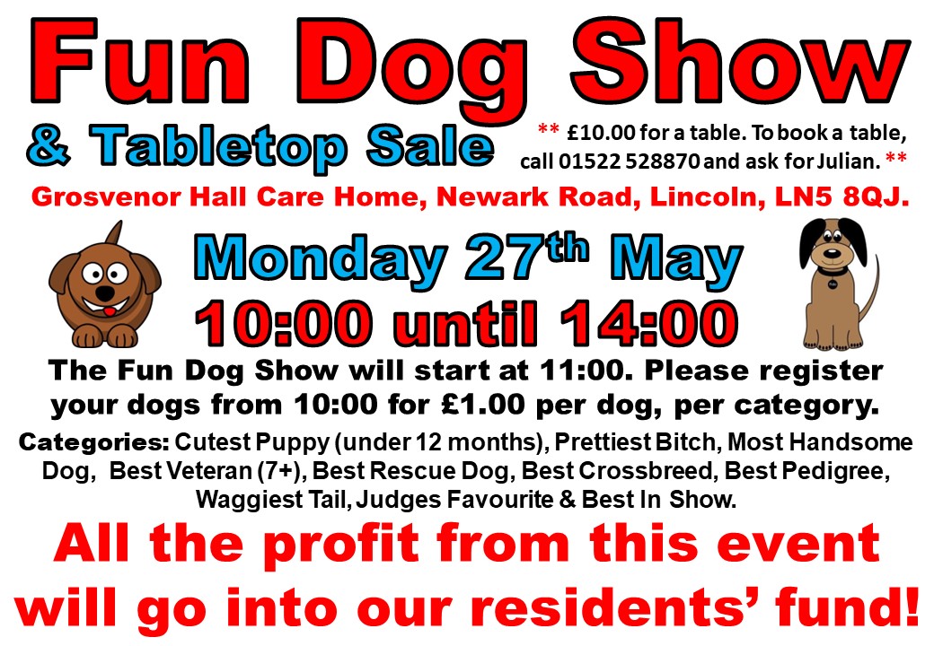 Thank you to @VirginWines for supporting our upcoming Fun Dog Show & Tabletop Sale!

#LincsConnect #Lincolnshire