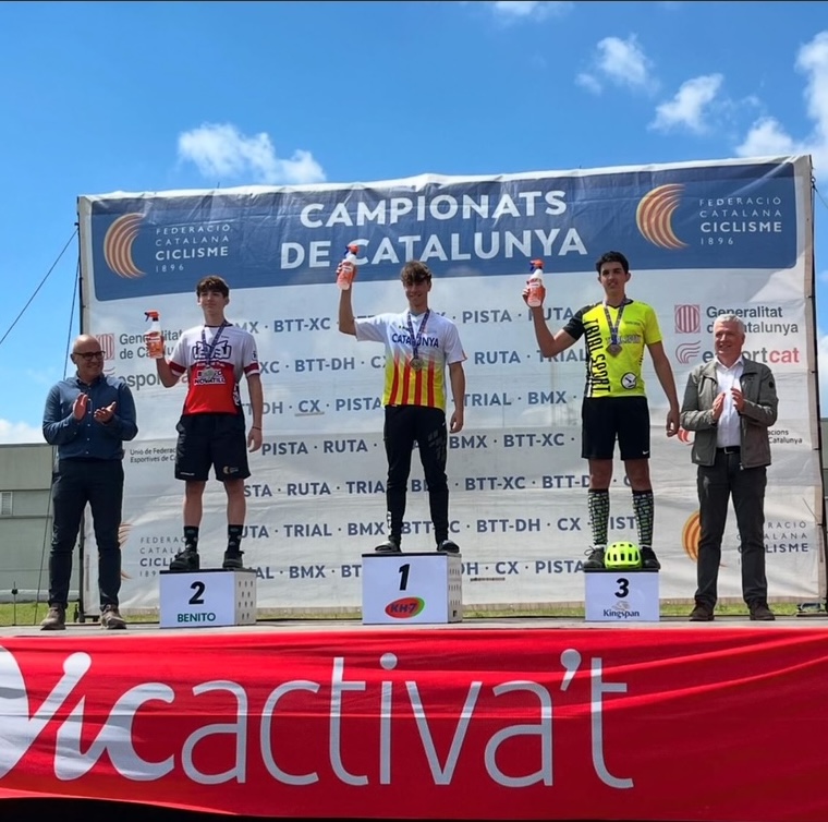 L'Ajuntament de #Dosrius felicita Max Ballesté, veí de Can Massuet, que va proclamar-se campió de Catalunya de Trial en Bicicleta el passat 2 de maig al campionat celebrat a Vic 🏅 Enhorabona!