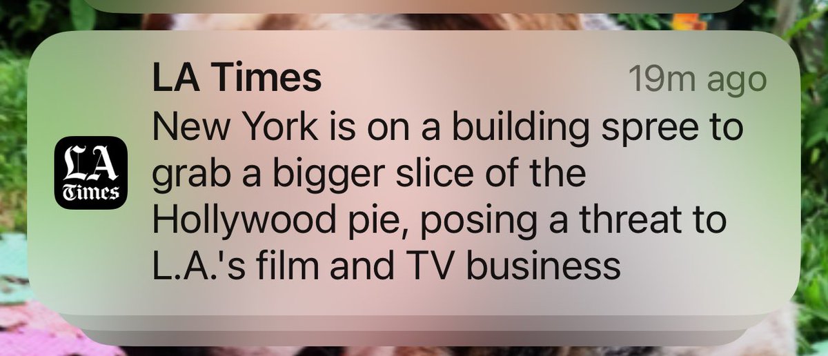 I don’t believe that any metropolitan area should have a monopoly on any craft. This is good for the film business- it makes for more opportunity and if “studios” were smart, they’d start investing in smaller stories and up & coming filmmakers, writers, and actors.