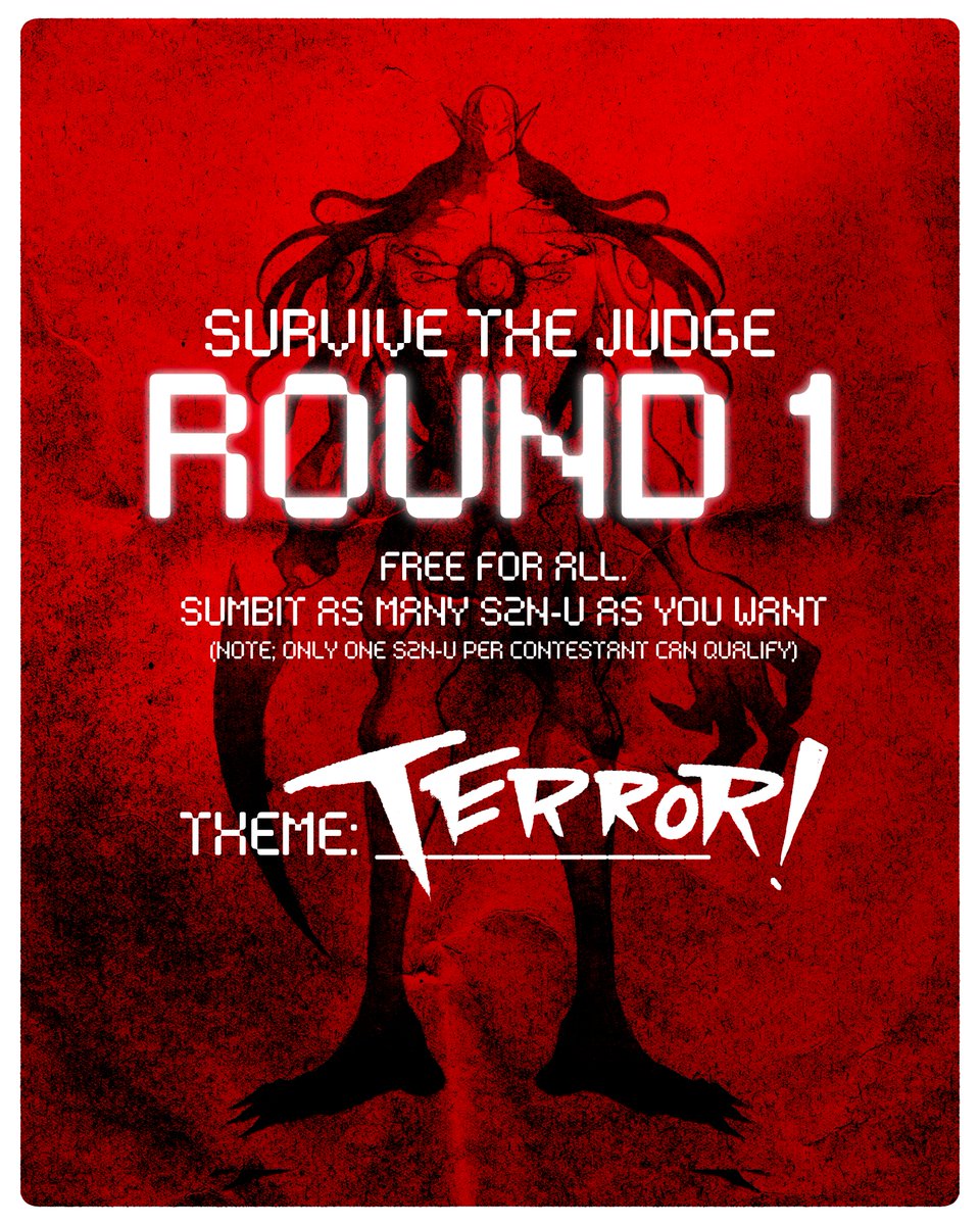 So, what are you waiting for? Get creative and Survive the Judge👁️🩸

Deadline: Saturday 18th May 11:59pm EST.