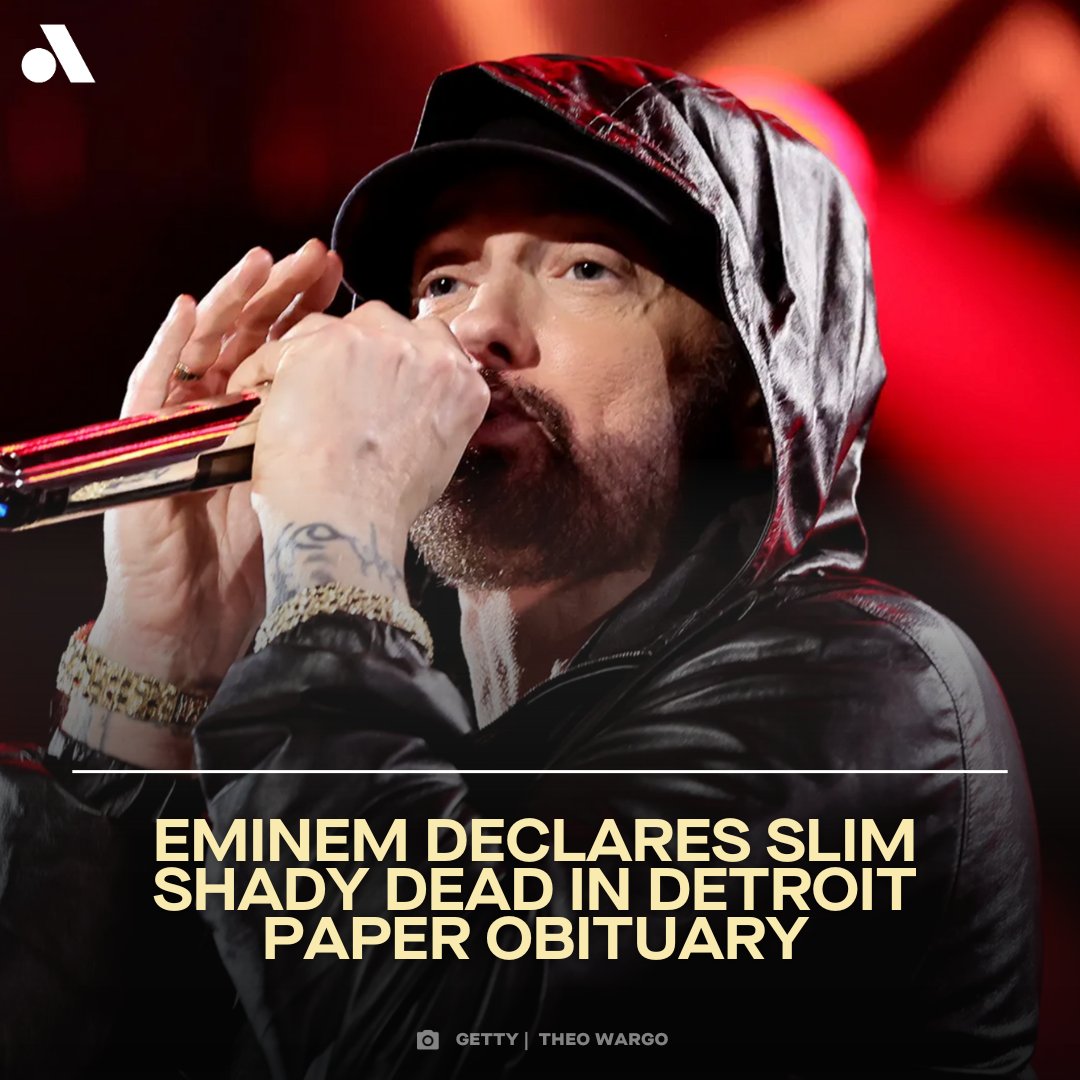 RIP Slim Shady 🙏 More on @Eminem: auda.cy/3UX9jn3