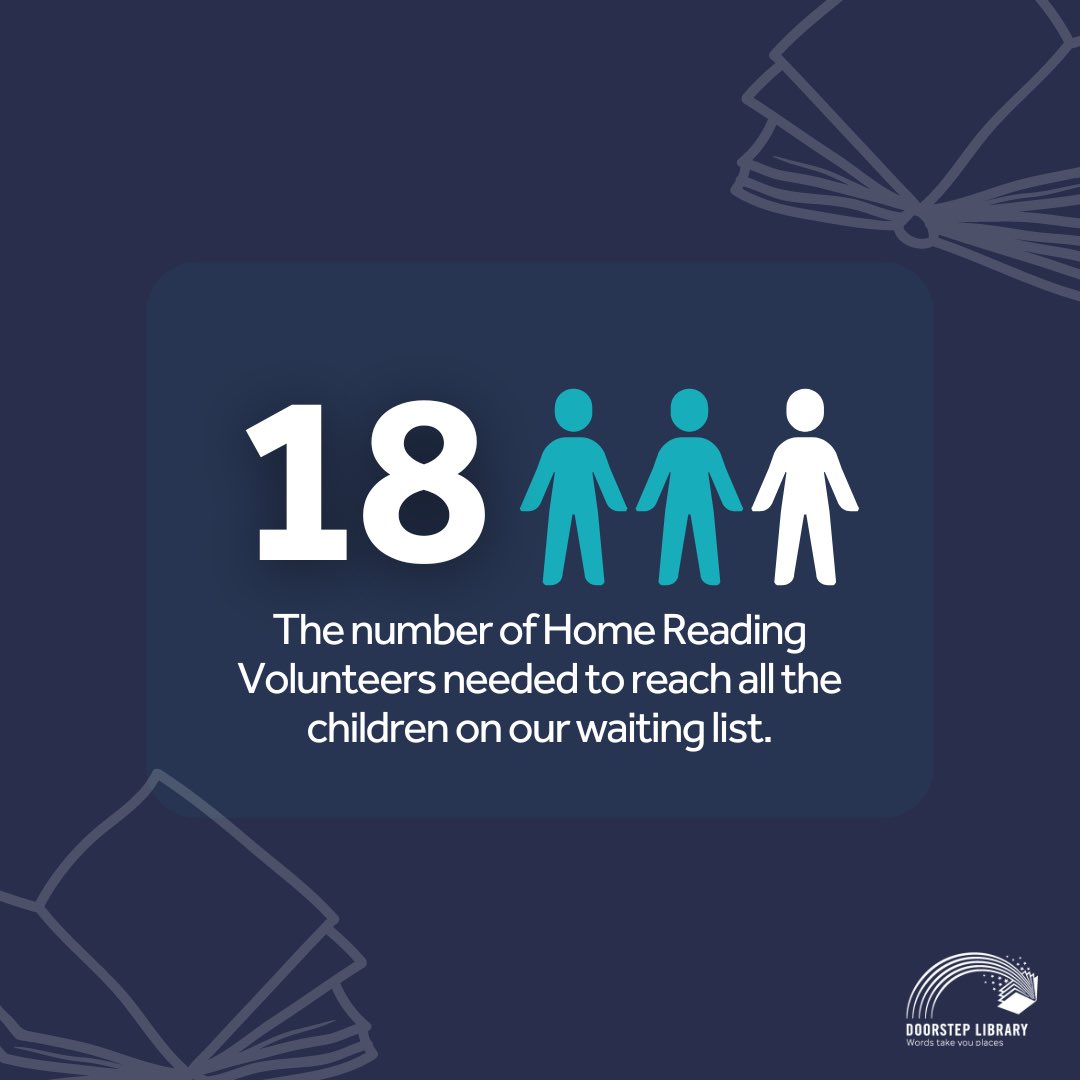 Our volunteers are at the heart of what we do…

In order to reach every child on our waiting list, we need 18 more Home Reading Volunteers 📖✨

Help us to spread the word this Spring!

#ReadingVolunteer #Volunteer #VolunteerLondon #ChildrensLiteracy #ReadingForPleasure