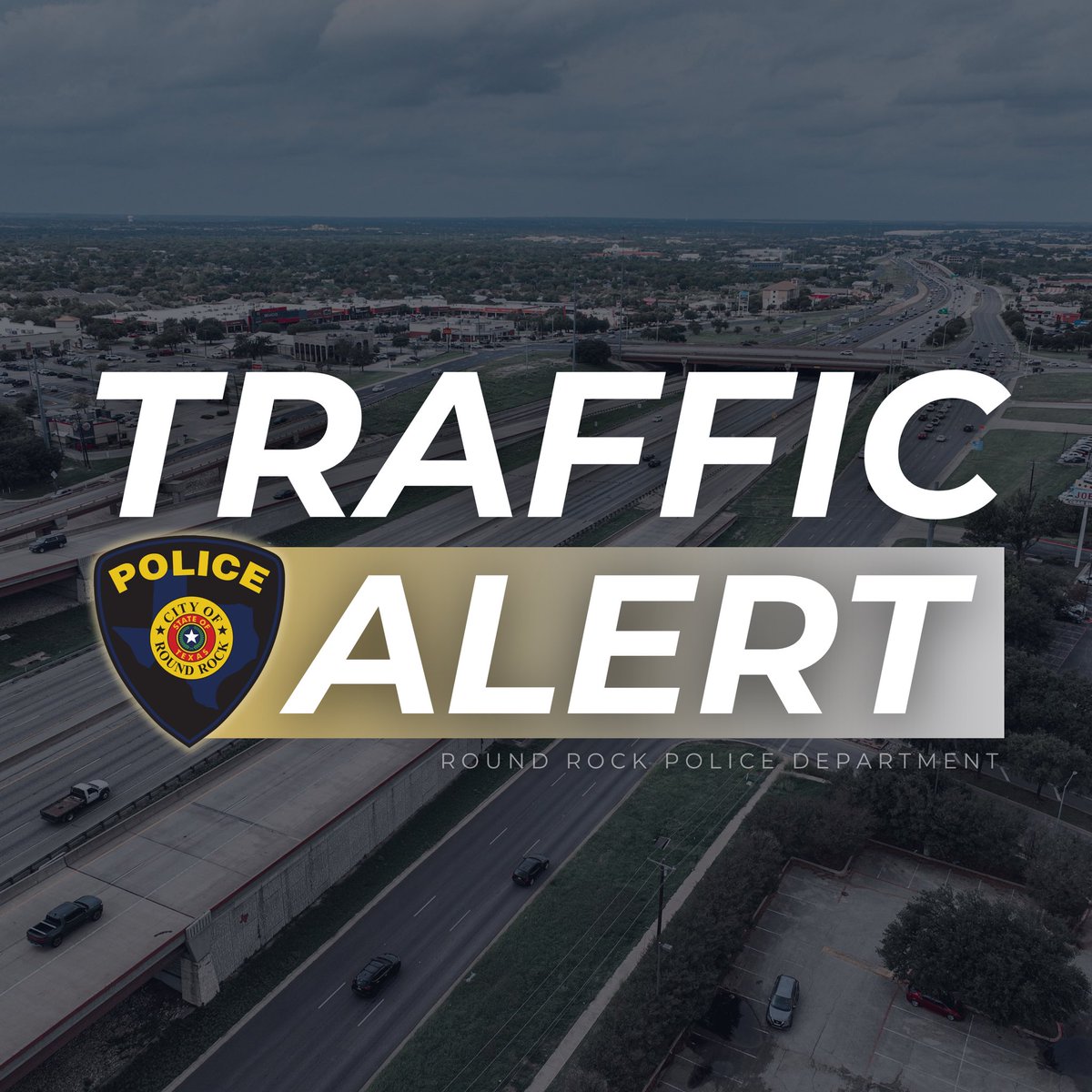 Officers are responding to a train vs. motor vehicle fatality at I-35 and McNeil Rd. The north and southbound I-35 frontage roads are shut down. Please expect delays and seek alternate routes.