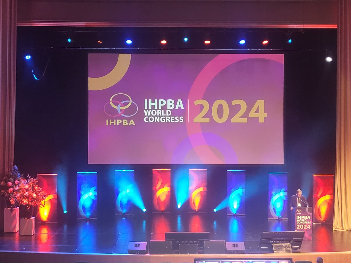 Professor Edouard Jonas welcomes delegates to the @IHPBA world congress 2024 in the beautiful city of Cape Town. It's been great to meet so many old friends who have worked at @UHSFT and make some new ones!