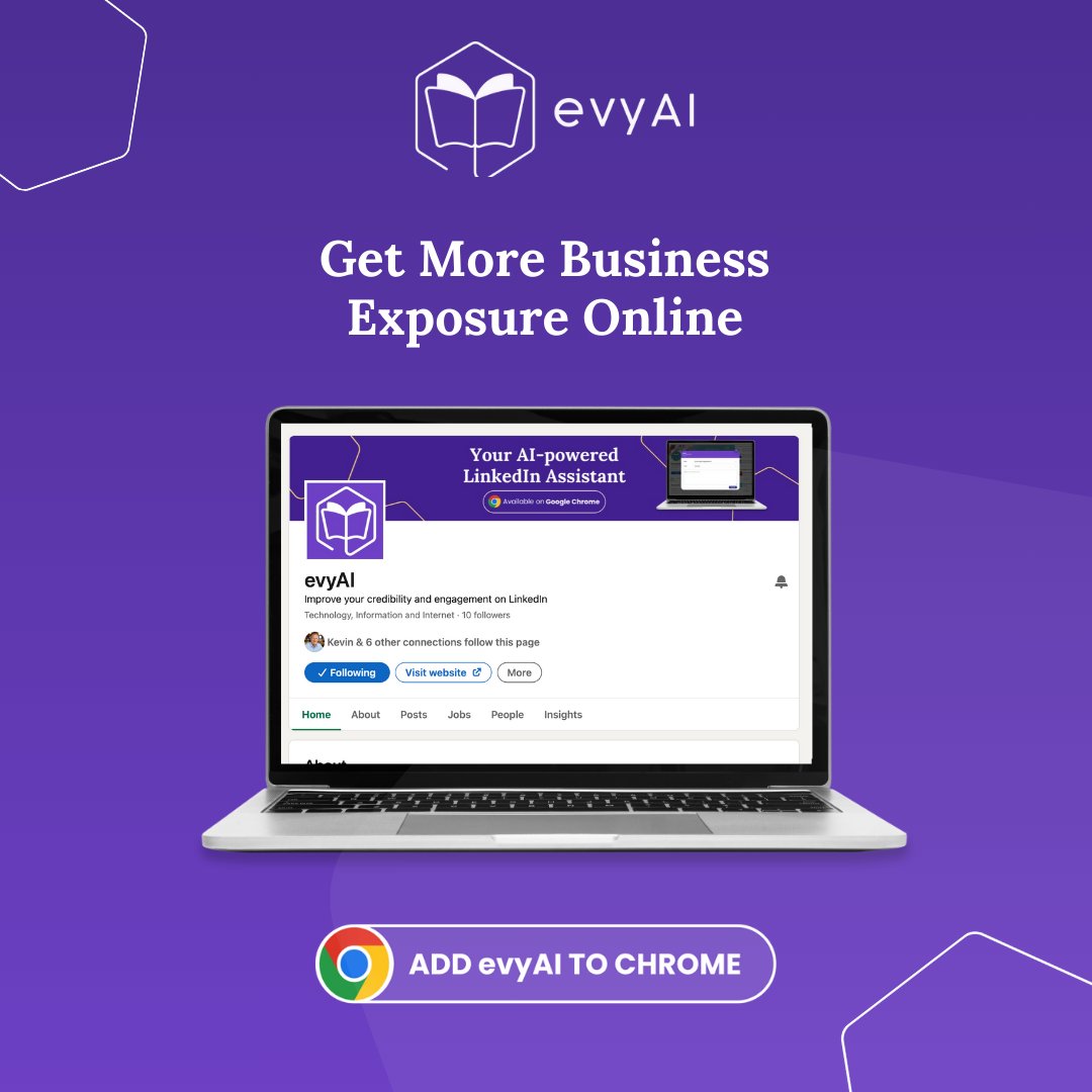 tryevyai's tweet image. Create personalized LinkedIn posts with a click of a button to help you gain exposure on LinkedIn.

Start gaining exposure on LinkedIn today! 

app.evyai.com/post-create 

#evyAI #LinkedInPostGenerator #PostWriter

222