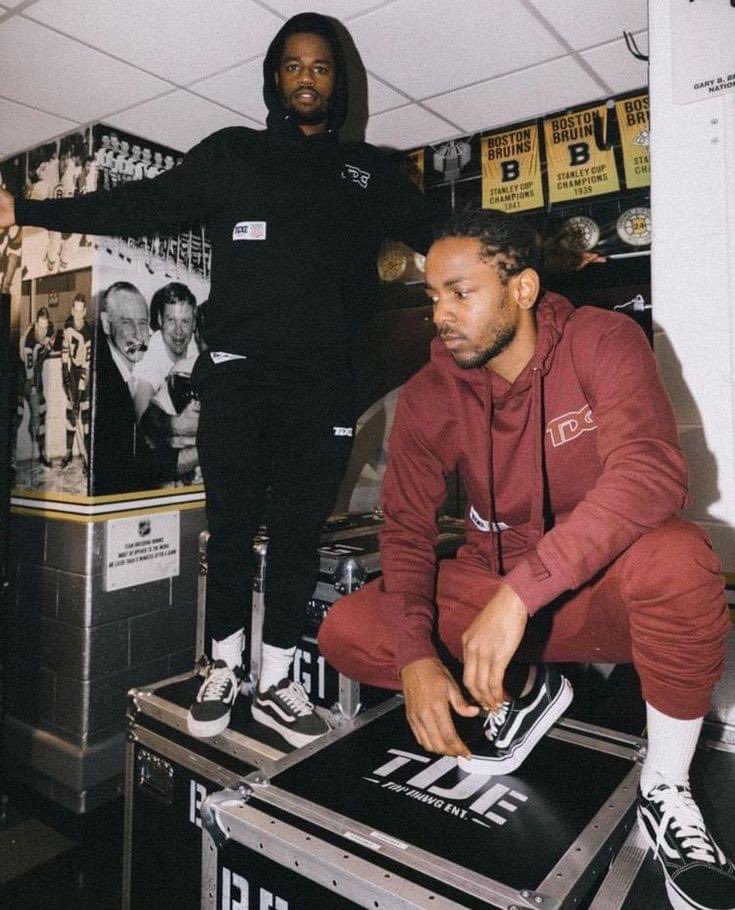 Kendrick Lamar & Dave Free  📸