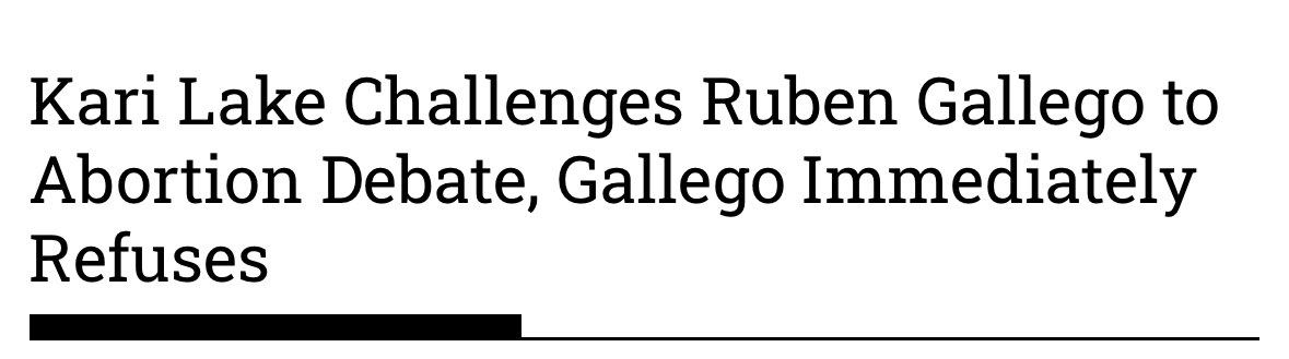 How sad is it that even bumbling @JoeBiden will debate President Trump, but Radical @RubenGallego couldn’t summon the courage to debate me on the only issue HE cares about? It’s because when Joe goes off script, it shows a man mentally diminished. When Ruben does it, it shows a