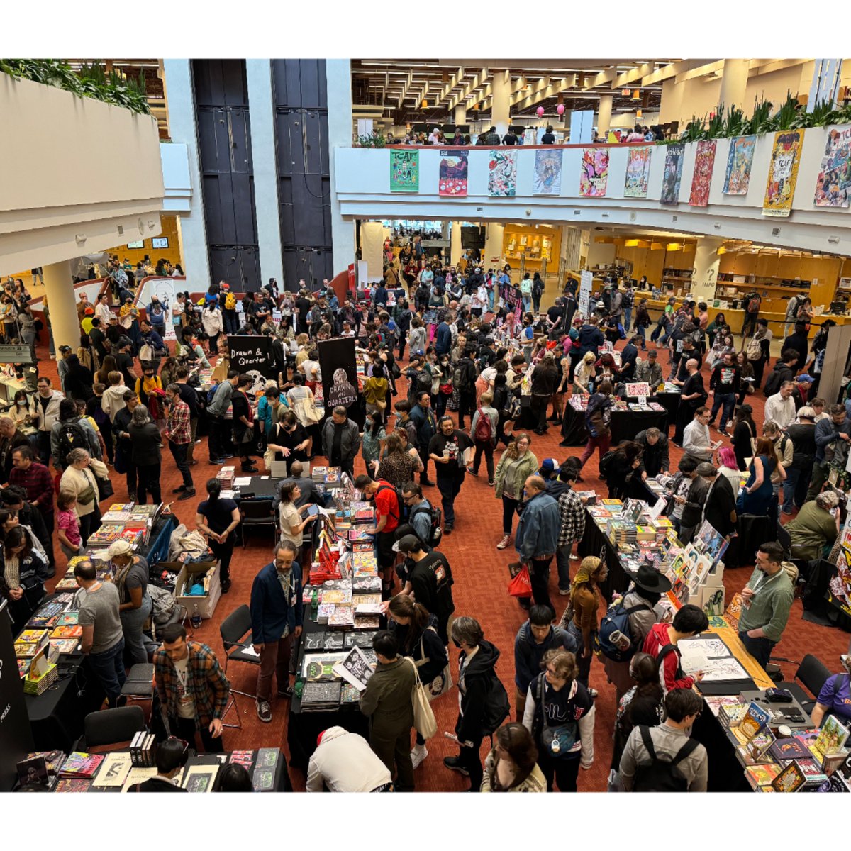 Thanks so much for having us @TorontoComics and thanks to everyone who stopped by to say hi and support our work! 

#TCAF #TCAF2024 #comicfestival #canlit #canadacomics #graphicnovel #indiecomics #indiepublishing