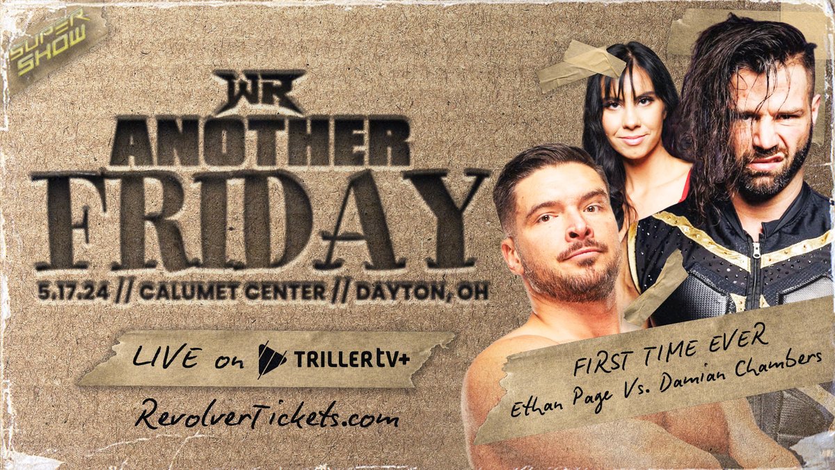 2⃣ DAYS TO GO!!! This isn't any Friday, it's #RevolverFRIDAY Don't miss all the wrestling excitement from @PWRevolver with your #TrillerTV+ membership. May 17 | 8pmET 📺: bit.ly/RevolverFRIDAY