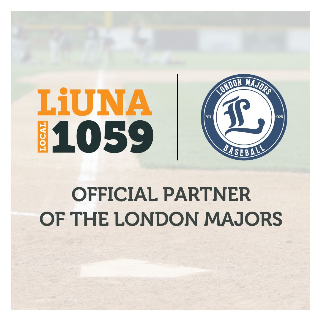 It’s official — Local 1059 is a partner of the London Majors! We’ll be cheering extra hard during the club's home opener Friday. Members, make sure to check your email for an invite to our newest event taking place at Labatt Park this summer. #BuildingOurCommunity