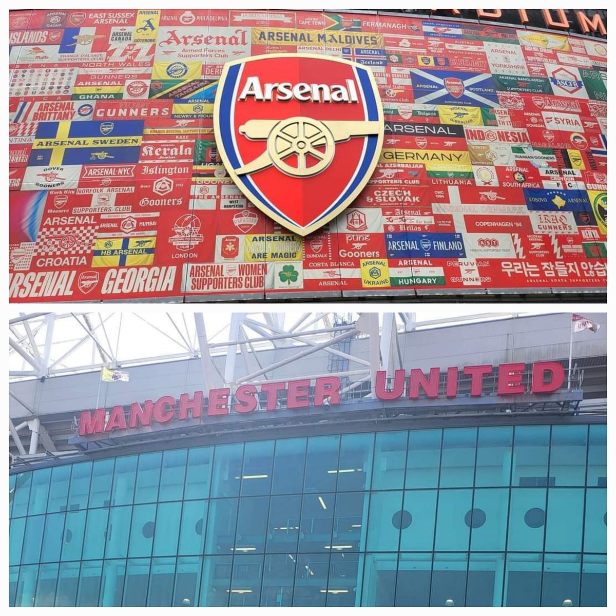 My live experience at both Old Traford on Sunday 12th and Emirates on 4th April.
#arsenal 
#Emiratesstadium
#OldTrafford