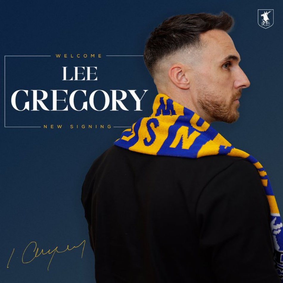 Lee Gregory 🤝 Mansfield