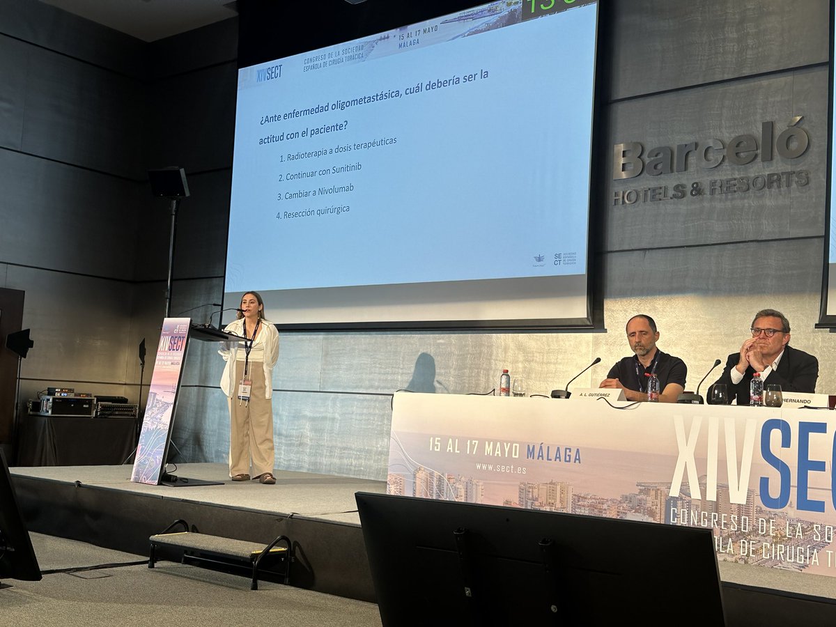 Las nuevas generaciones generan debate defendiendo las decisiones tomadas en este caso tan complejo de metástasis supraclavicular de Ca renal de células claras #yosoySECT #SECT2024