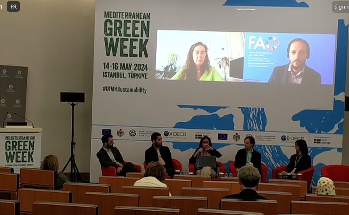 Exciting updates from Day 2 of UfM's GREEN MED WEEK in Istanbul!🌱
@future4prima coordinator is proud to contribute to the first-ever UfM Green Week disseminating PRIMA's endeavor to extend the program in the next framework program! 🌱 #GreenMedWeek #UfM4sustainability