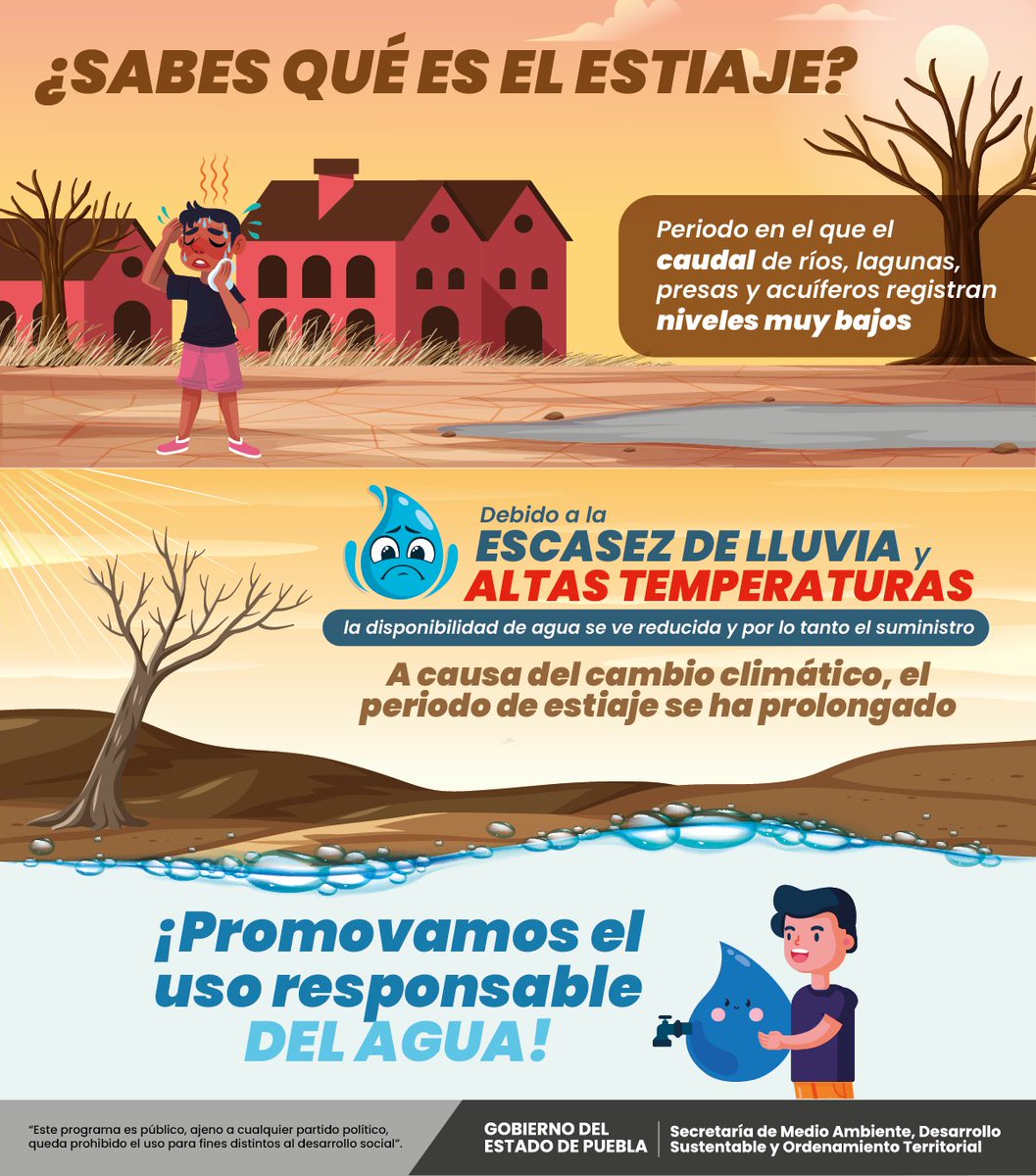 En cuanto al cuidado del agua se trata, nuestras pequeñas acciones pueden tener un gran impacto. Durante esta temporada de estiaje, ¡ahorra y reutiliza! Contribuyamos a un uso racional de este recurso. #CadaGotaCuenta