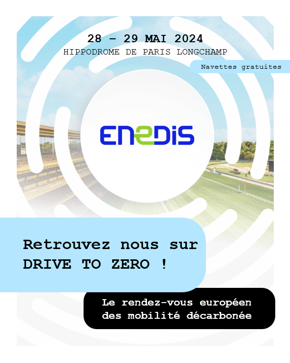 📣@Enedis à Drive to Zero, pour répondre à vos questions sur le passage à l’électrique !
📍À l’Hippodrome de Longchamp, 28 et 29 mai.

Votre entrée gratuite ici : bit.ly/3IwTrkc

☎️ En attendant, rdv sur enedis.fr ou au 0 970 823 015, notre numéro dédié
