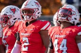 Marist,NY➡️Brunswick,GA-Thank you @Marist_Fball @CoachTJWeyl for coming by Brunswick High today! 🟦🟨🏴‍☠️⚓️☠️ #AllAboutTheFamily #PiratePride