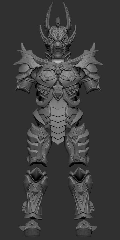 Yannation1's tweet photo. #zbrush 
#3Dprinting
 #SIC改造 
#ニチアサフィギュア改造部 
#牙狼
 #牙狼ハガネ
 #光斬騎士 https://t.co/ScRvNoikcI