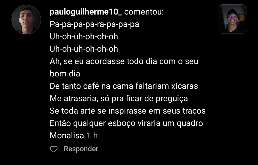 eu amo esse menino