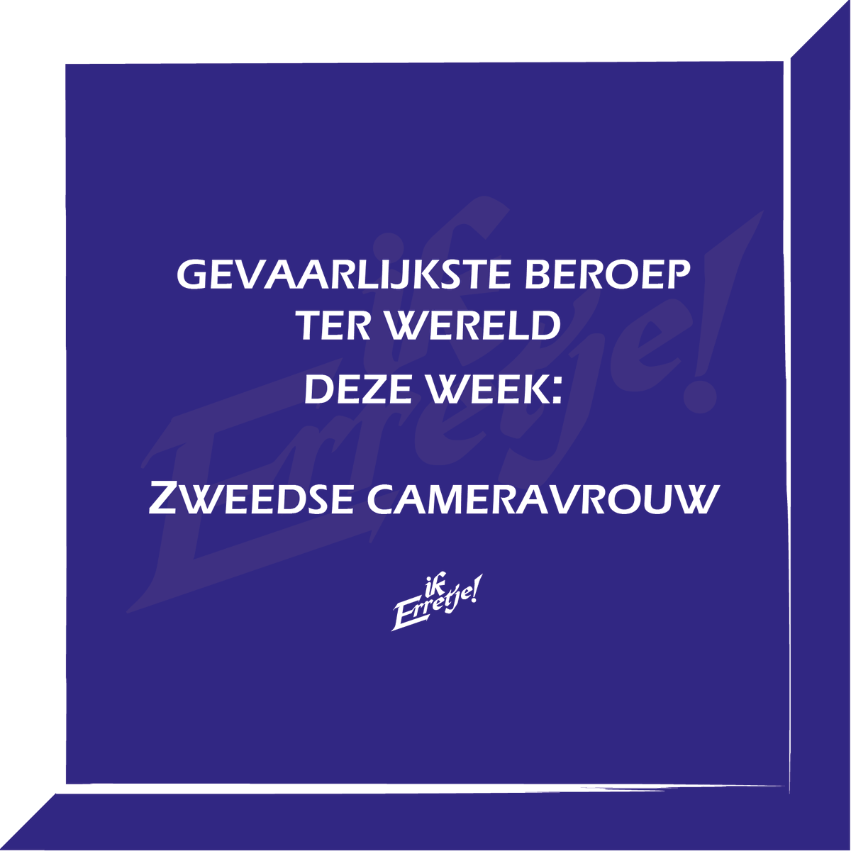 IkErretje's tweet photo. Voor je t weet heb je psychologische hulp nodig π
#ikerretje #songfestival #cameravrouw #joostklein #gevaarlijkberoep #swedisch #quotes #teksten #grappig #uitspraken #woordspeling #woorden https://t.co/CEt03edR3Q