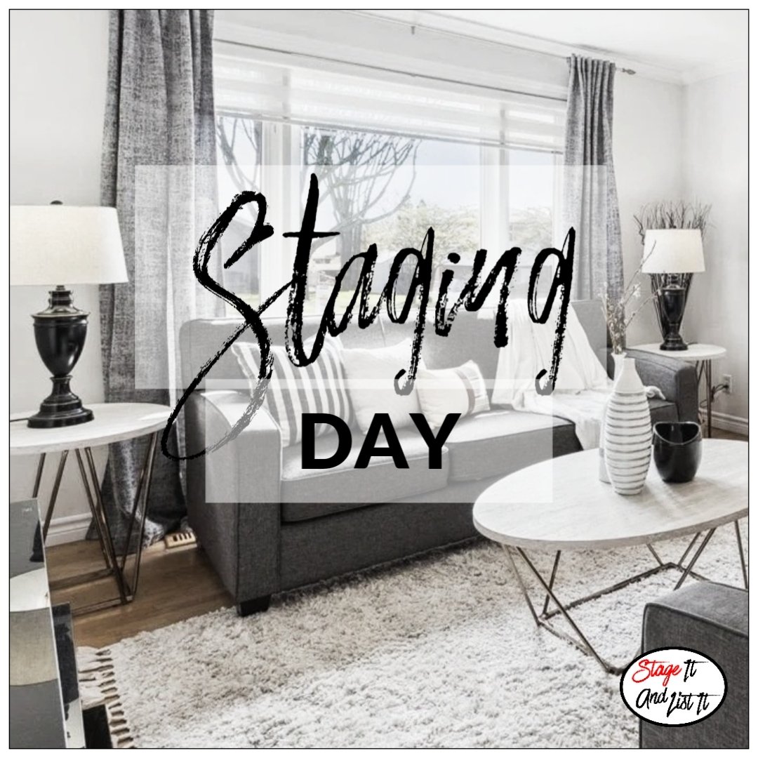 #StagingDay in Janetville ❤️! Today we are staging a 3 bedroom bungalow on an impressive piece of property, not too far from the City. Will share staging transformation shortly. Stay tuned...
.
.
#stageitandlistit #homestaging