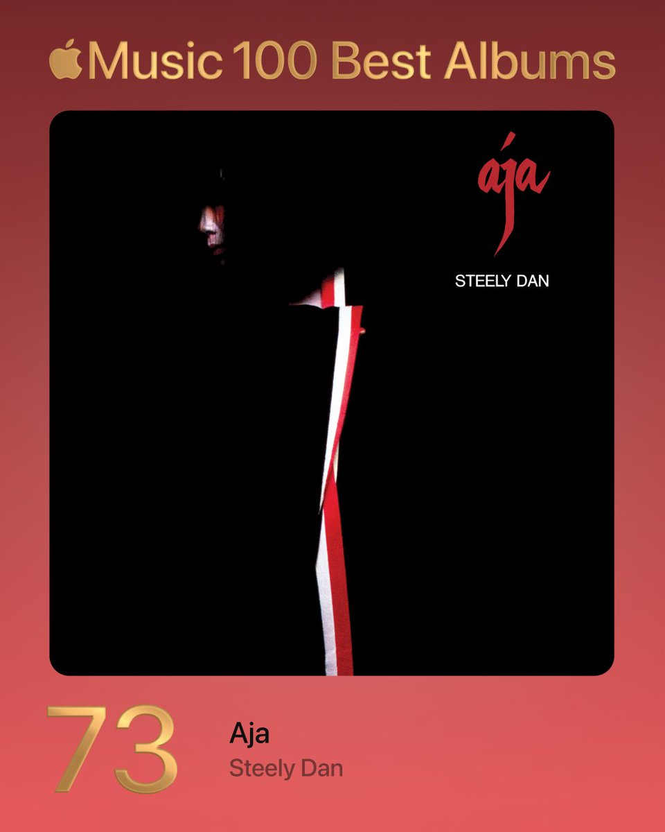 73. Aja - Steely Dan

#100BestAlbums
