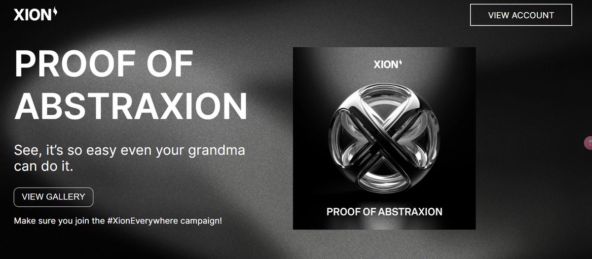 #XionEverywhere