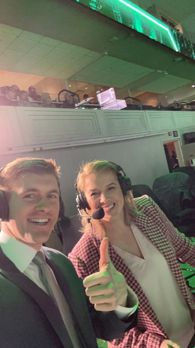 Cheers to Year 2 in the @NHL. Learning to call hockey has been the biggest challenge of my professional career (and ongoing). Feels like the treadmill is on 12 MPH at all times. Grateful to share booths around North America with so many awesome friends.