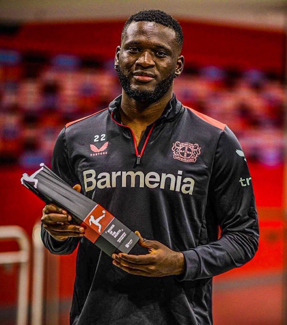 BREAKING!🚨 Super Eagles forward, Victor Boniface has been named Rookie of the Season for the 2023/24 Bundesliga season. #Moorsportz #Bundesliga #Nigeria