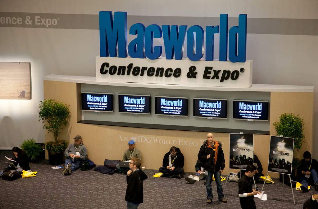 Macworld 2009 was the last year Apple had a booth at the show. They reportedly spent 25 million to create and mange the display. Once Apple left, the conference folded in 2014 after 29 years.