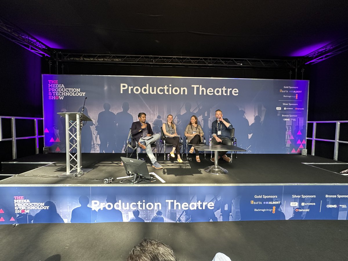 @windfall_films's Laura Voak was on the panel at the @mediaprodshow for a discussion on what the factual programming landscape looks like for 2024.

#MPTS2024 #Media #Production #Technology #Argonon #WindfallFilms
