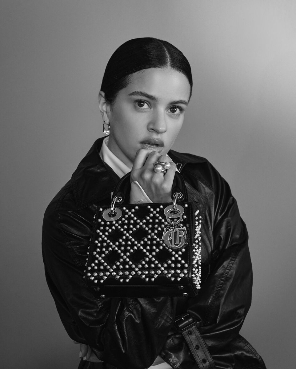 Rosalía has been named as the newest brand ambassador for Dior whilst starring in the latest campaign for the Lady Dior bag