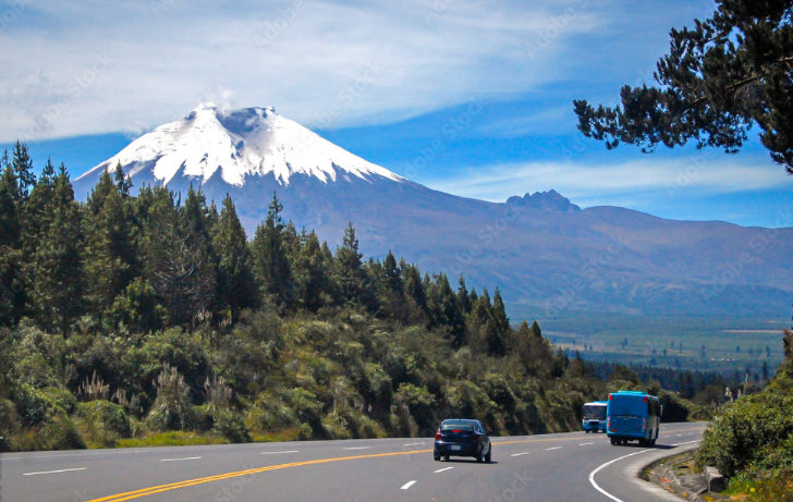 Finster123124's tweet photo. The PAN-AMERICAN HIGHWAY is the longest motorway in the world. It has 30.000 km (19.000 miles) from Prudhoe Bay in Alaska to Ushuaia in Argentina. It travers 14 countries including arctic tundra or tropical rainforest. Below Nazca Desert in Peru &amp; Cotopaxi volcano in Ecuador. https://t.co/4GMl0lbGuJ